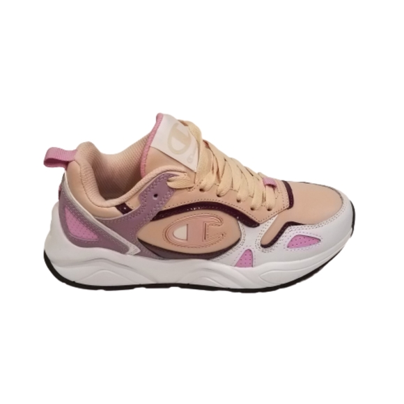 Champion NXT Low Top Shoes Tan White Purple 7.5 - Picture 3 of 8